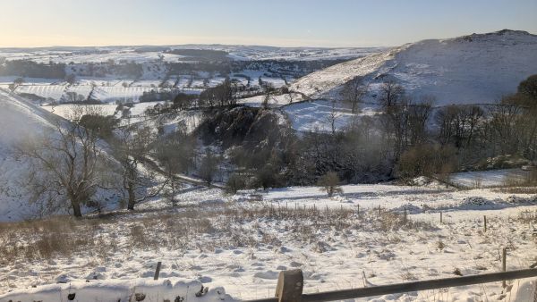 Snowy Peak District